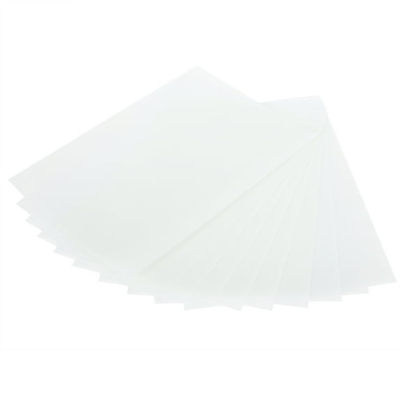MGAXYFF Shrink Dinks Shrink Art Paper Fluorescent Effect Keychain Art Paper, (10 Per Pack)