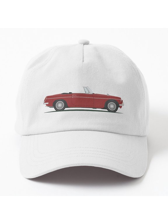 MGB Roadster Baseball Cap, Classic Car Hat Style