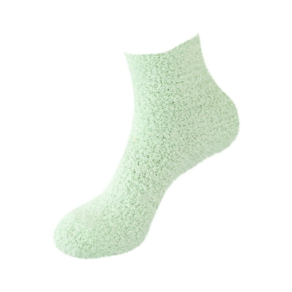 MGCWSH Aloe Socks Moisturizing Spa Socks for Dry Cracked Feet, Sleeping Fuzzy Socks Lotion Socks for Women Men Spa H