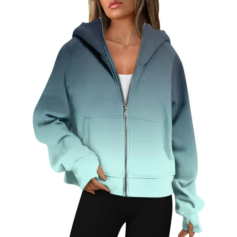 Sweatshirts with thumb holes plus size top