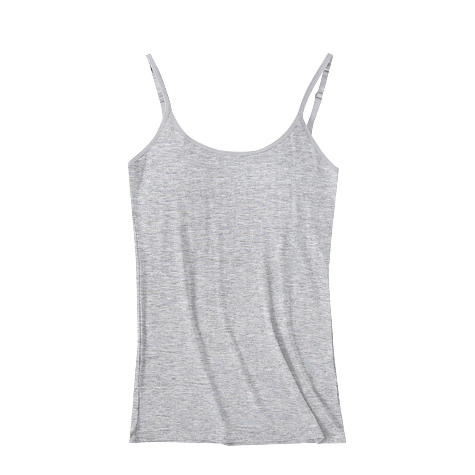 MGCWSH women's Adjustable Spaghetti Strap Top Basic Cami Sleeveless