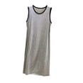 thumbnail image 1 of MGDXOX Women's Polka Dot Sleeveless Nightgown Contrast Trim Loose Fit Sleep Dress for Loungewear & Nightwear Gray XL, 1 of 5