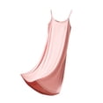 thumbnail image 1 of MGDXOX Women's Spaghetti Strap Maxi Nightgown Sleeveless Loose Fit Sleep Dress Soft Loungewear for Summer Nightwear Pink XL, 1 of 9