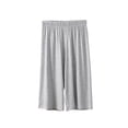 thumbnail image 1 of MGDXOX Women's Summer Soft Modal Lounge Capris Loose Fit Flowy Pajama Pants Lighweight Comfy Knee Length Sleep Trousers Gray XXL, 1 of 5