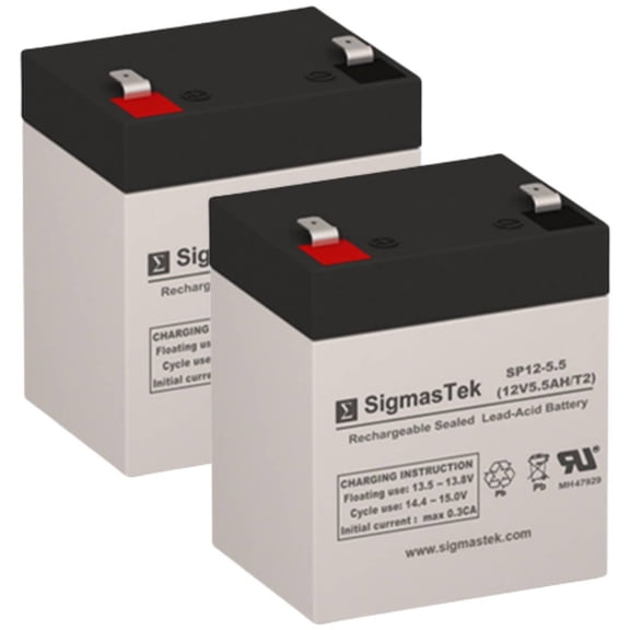 MGE 650 UPS Replacement Batteries - Set of 2