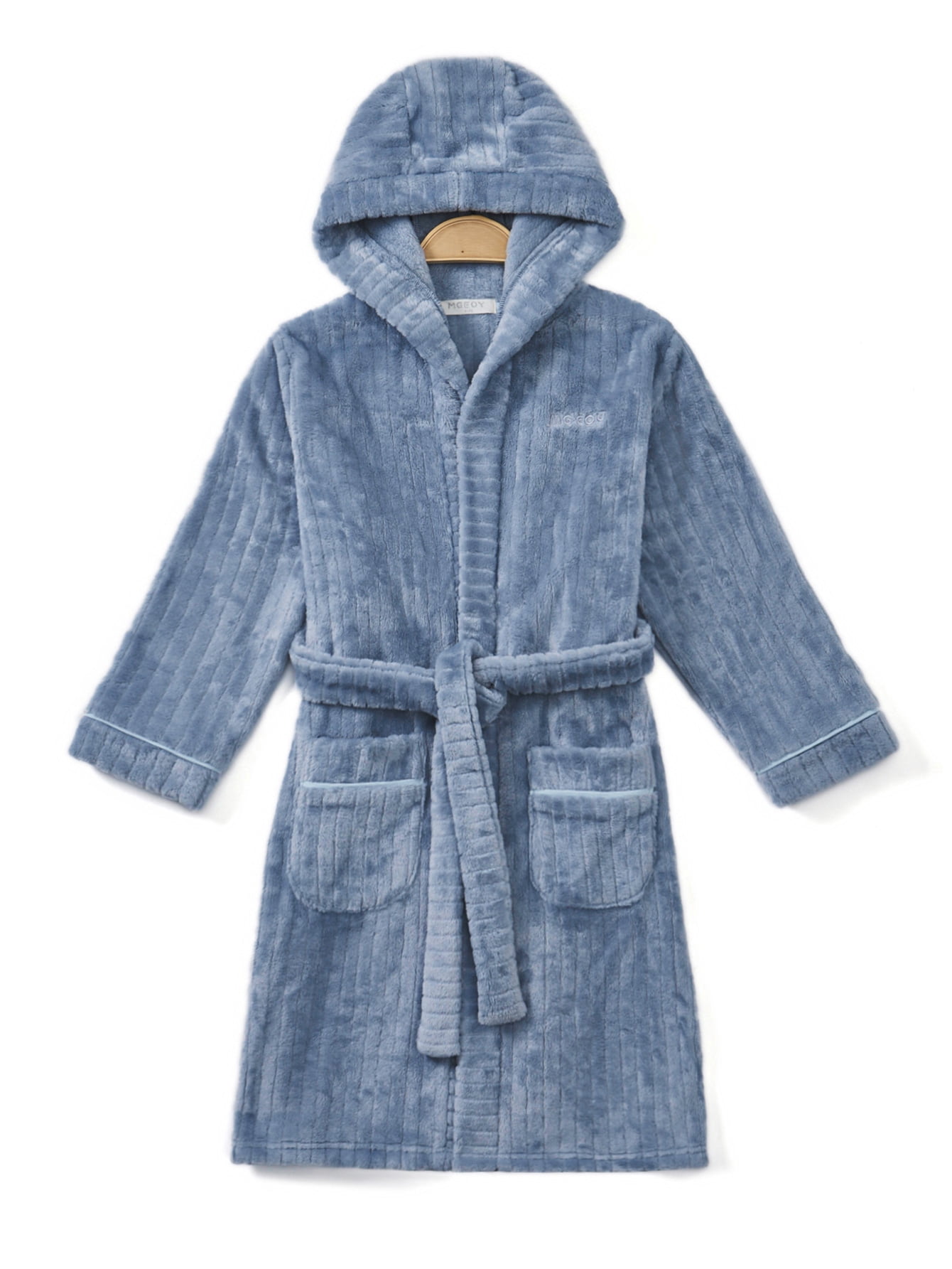 Colathing Robe Kids MGEOY Boys Girls Robe Soft Hooded Flannel Bathrobes for Kids With Silk ...