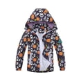 thumbnail image 1 of MGEOY Kids Waterproof Rain Jackets Lightweight Raincoats Knitted Mesh Lining Hooded Windbreaker for Boys Girls 2-9Y, 1 of 7