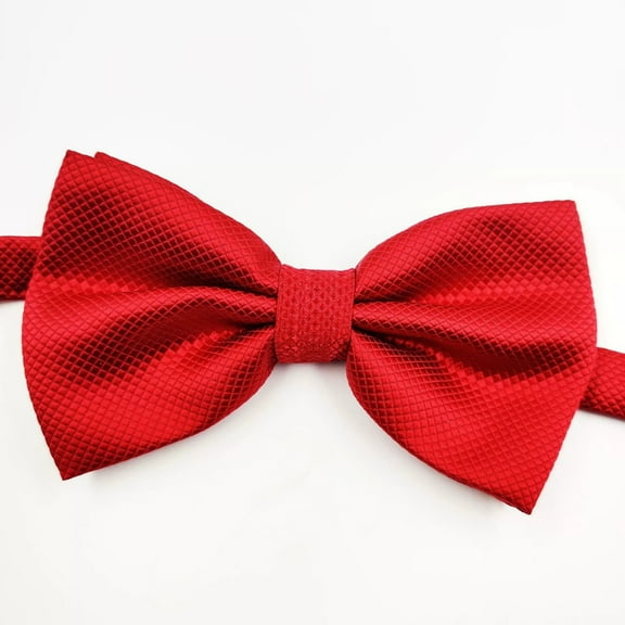 MGEZCOO Unisex Child Necktie Red