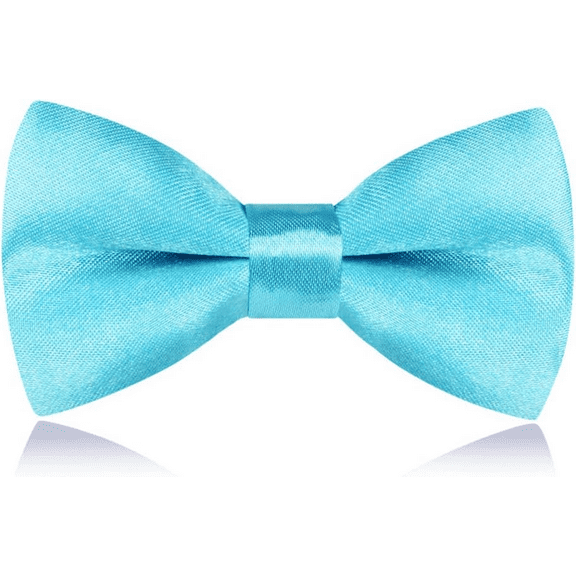 MGEZCOO Boy's Bow Ties Adjustable Pre Tied Bowtie for Wedding Party 10 x 5 CM