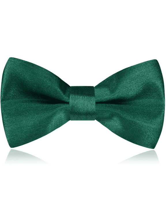 Boy's Bow Ties Adjustable Pre Tied Bowtie for Wedding Party 10 x 5 CM