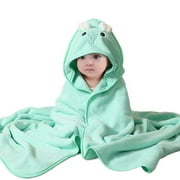 MGEZCOO Hooded Towels for Kids-Gray Elephant Kids Bath Towels