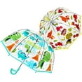 thumbnail image 1 of MGH 2 PCS Kids Clear Umbrellas for Rain Dome Bubble Umbrella Windproof for Toddler Boys Girls, 1 of 8