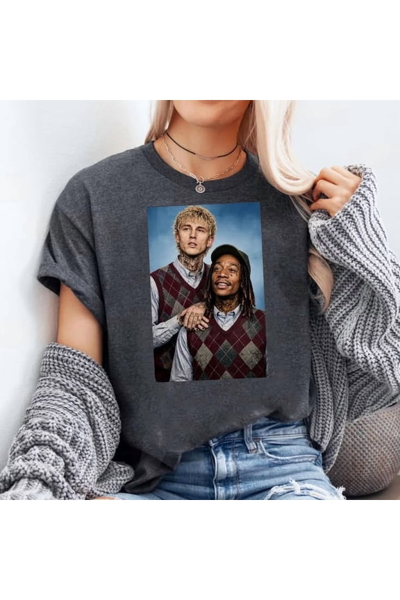 MGK And Wiz Khalifa Band Tee, Besties Music Concert Shirt, Great Gift for Music Lovers & Friends T-shirt Sizes S-5XL