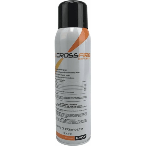 Crossfire Bed Bug Aerosol - 17 oz Can by MGK