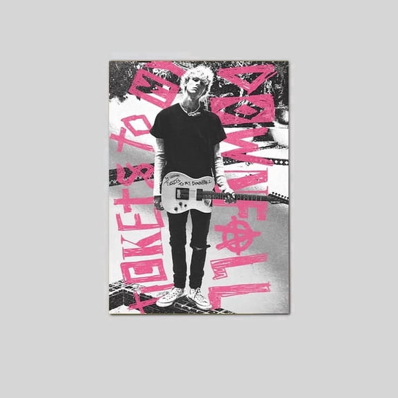 MGK tickets anniversary reflective poster Size 8x12 Googate