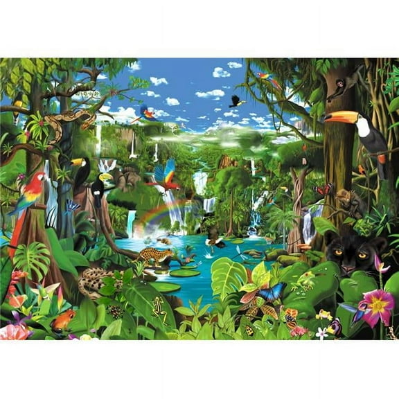 MGL Licensing  Magnificent Rainforest Poster Print by Gerald Newton, 18 x 12