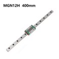 thumbnail image 1 of MGN12 400mm Miniature Linear Rail Guide with MGN12H CarriageBlock for 3D Printer, 1 of 8
