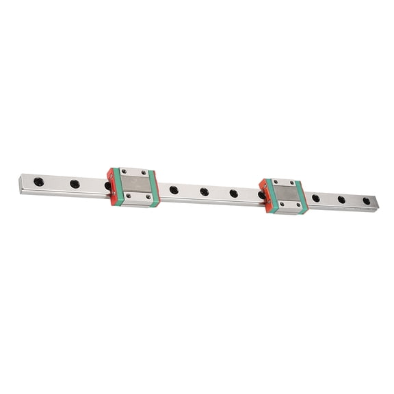 MGN12B Linear Guide Rail 12mm x 300mm with 2 Slide Blocks, Miniature Motion System 1pc 300mm 12mm 2pcs