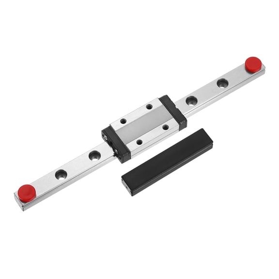 MGN9 150mm Linear Sliding Rail Guide with MGN9H Sliding Carriage Block and Mini Guide, Linear Motion Guideway for Mini Engraving CNC Machine 3D Printer