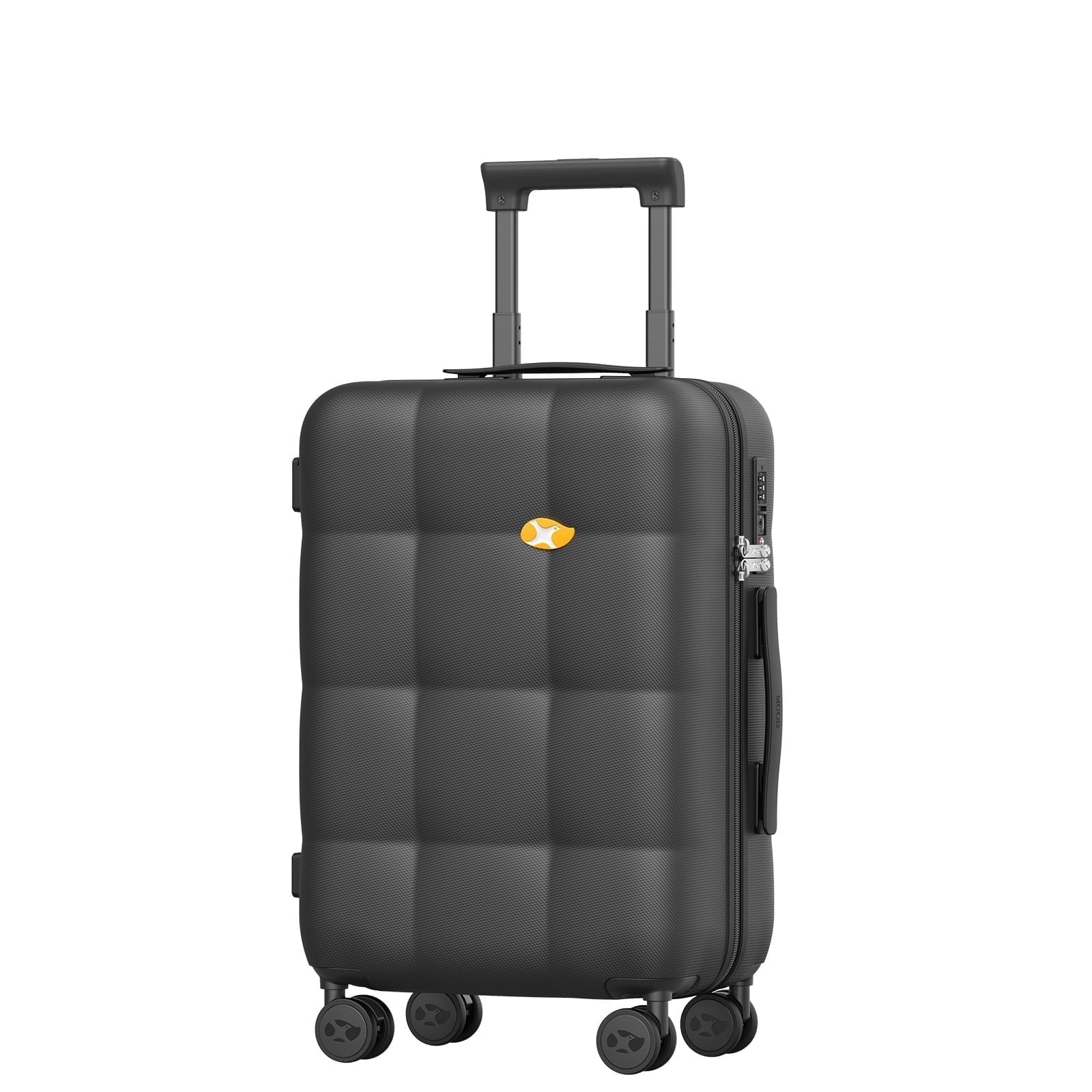 MGB Hardside 20“ Carry On Luggage with Spinner Wheels & Built-in TSA Lock, Durable Suitcase Rolling Luggage with Scratch-Resistant Surface, Carry-On 20-Inch Black