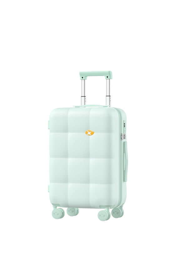 Hardside 20“ Carry On Luggage with Spinner Wheels & Built-in TSA Lock, Durable Suitcase Rolling Luggage with Scratch-Resistant Surface, Carry-On 20-Inch Green