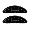 thumbnail image 1 of MGP 4 Caliper Covers Engraved Fr Lincoln Rr Star Logo Blk Finish Silver Char 18 Lincoln Continental - 36023SLC1BK Fits select: 2017 LINCOLN CONTINENTAL RESERVE, 2019 LINCOLN CONTINENTAL SELECT, 1 of 4