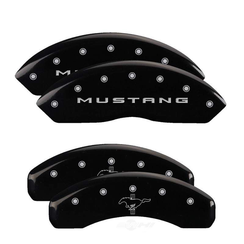 MGP Caliper Covers 10202SMB2BK Disc Brake Caliper Cover