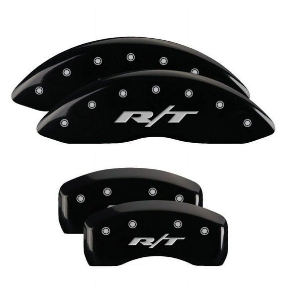 MGP 4 Caliper Covers Engraved Front C5/Corvette Engraved Rear C5/Z06 Black finish silver ch Fits select: 2003-2004 CHEVROLET CORVETTE, 2002 CHEVROLET CORVETTE Z06
