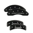 thumbnail image 1 of MGP 4 Caliper Covers Engraved Front Cursive/Challenger Engraved Rear RT Black finish silver ch Fits select: 2016-2019 DODGE CHARGER SXT, 2012-2019 DODGE CHALLENGER SXT, 1 of 6
