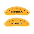 thumbnail image 1 of MGP 4 Caliper Covers Engraved Front Honda Engraved Rear Odyssey Yellow finish black ch Fits select: 2011-2017 HONDA ODYSSEY EXL, 2019 HONDA PASSPORT EXL, 1 of 6