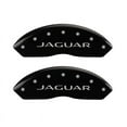 thumbnail image 1 of MGP 4 Caliper Covers Engraved Front Jaguar Engraved Rear Leaper/2012 Black finish silver ch, 1 of 2
