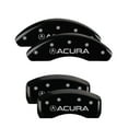 thumbnail image 1 of MGP 4 Caliper Covers Engraved Front & Rear Acura Black finish silver ch Fits select: 1999-2003 ACURA 3.2TL, 2001-2003 ACURA 3.2CL TYPE-S, 1 of 2