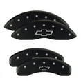 thumbnail image 1 of MGP 4 Caliper Covers Engraved Front & Rear Block/Charger Black finish silver ch Fits select: 2013-2015 DODGE CHARGER SE, 2016-2019 DODGE CHARGER SXT, 1 of 6
