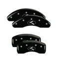 thumbnail image 1 of MGP 4 Caliper Covers Engraved Front & Rear Circle K/Kia Black finish silver ch Fits select: 2013-2015 KIA OPTIMA LX, 2012 KIA OPTIMA EX, 1 of 5