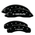thumbnail image 1 of MGP 4 Caliper Covers Engraved Front & Rear MGP Black finish silver ch Fits select: 1997-2005 BUICK CENTURY CUSTOM, 2000-2004 BUICK REGAL LS, 1 of 6