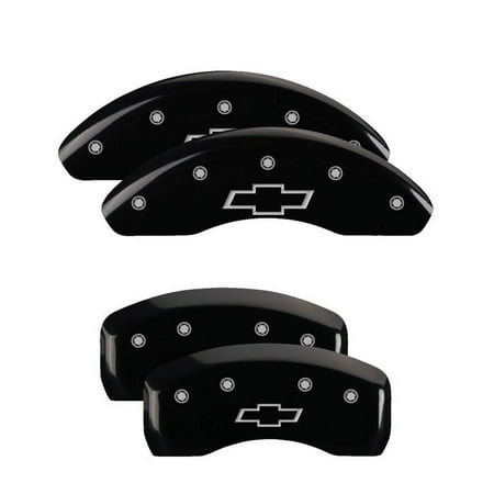 MGP 4 Caliper Covers Engraved Front & Rear MGP Black finish silver ch Fits select: 2000-2003 AUDI TT QUATTRO, 2004 AUDI TT 3.2 QUATTRO