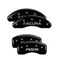 thumbnail image 1 of MGP 4 Caliper Covers Engraved Front & Rear MGP Black finish silver ch Fits select: 2003-2009 LEXUS GX 470, 1 of 6