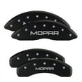 thumbnail image 1 of MGP 4 Caliper Covers Engraved Front & Rear MGP Black finish silver ch Fits select: 2005-2010 TOYOTA SCION TC, 1 of 5