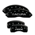 thumbnail image 1 of MGP 4 Caliper Covers Engraved Front & Rear MGP Black finish silver ch Fits select: 2006-2008 LEXUS IS 250, 1 of 2