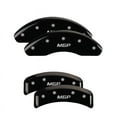 thumbnail image 1 of MGP 4 Caliper Covers Engraved Front & Rear MGP Black finish silver ch Fits select: 2009-2011 TOYOTA VENZA, 2012-2013 TOYOTA VENZA LE/XLE/LIMITED, 1 of 6