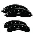 thumbnail image 1 of MGP 4 Caliper Covers Engraved Front & Rear MGP Black finish silver ch Fits select: 2014-2017,2019 MINI COOPER S, 1 of 2