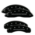 thumbnail image 1 of MGP 4 Caliper Covers Engraved Front & Rear MGP Black finish silver ch Fits select: 2014 CHEVROLET CORVETTE STINGRAY Z51 3LT, 2015-2016 CHEVROLET CORVETTE STINGRAY 2LT, 1 of 6