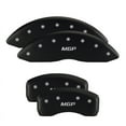 thumbnail image 1 of MGP 4 Caliper Covers Engraved Front & Rear MGP Matte Black finish silver ch, 1 of 2