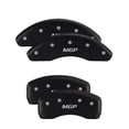 thumbnail image 1 of MGP 4 Caliper Covers Engraved Front & Rear MGP Matte Blk Finish Silver Characters 2018 Toyota Camry, 1 of 2