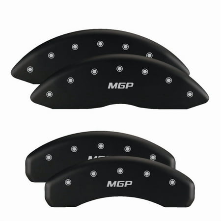 MGP 4 Caliper Covers Engraved Front & Rear MGP Red finish silver ch Fits select: 2010-2011 CHEVROLET CAMARO SS, 2012-2013 CHEVROLET CAMARO 2SS