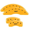 thumbnail image 1 of MGP 4 Caliper Covers Engraved Front & Rear MGP Yellow finish black ch Fits select: 2011-2016 BMW 528 I, 1 of 6