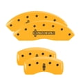 thumbnail image 1 of MGP 4 Caliper Covers Engraved Front & Rear MGP Yellow finish black ch, 1 of 6