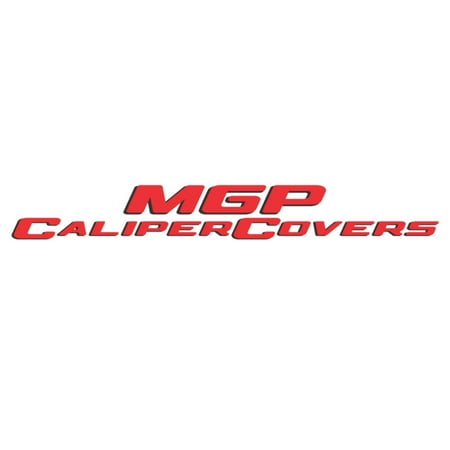 MGP 4 Caliper Covers Engraved Front & Rear Oval logo/Ford Black finish silver ch Fits select: 2004 FORD F150 SUPERCREW, 2005-2009 FORD F150