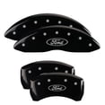 thumbnail image 1 of MGP 4 Caliper Covers Engraved Front & Rear Oval logo/Ford Black finish silver ch Fits select: 2013-2019 FORD FLEX SEL, 1 of 5