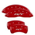 thumbnail image 1 of MGP 4 Caliper Covers Engraved Front & Rear With out stripes/Durango Red finish silver ch Fits select: 2008 DODGE RAM 1500 ST/SLT, 2007 DODGE RAM 1500 ST, 1 of 6